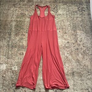 Beyond Yoga Salmon Sleeveless Jumpsuit